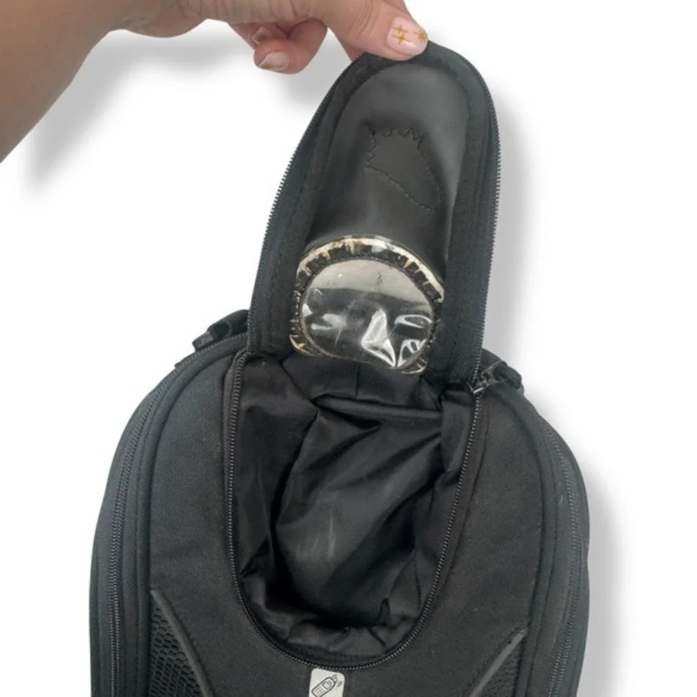 Joe Rocket Manta Tank‎ Magnet Bag Black Motorcycle Touring Racer Bikercore Gear